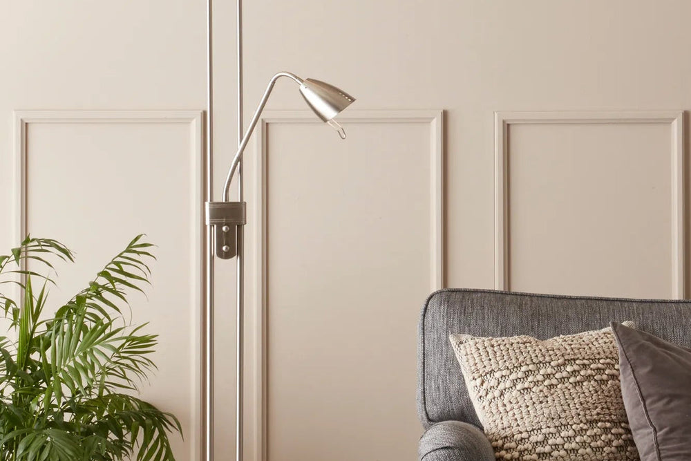 Markslöjd DETROIT – mässingsfärgad golvlampa