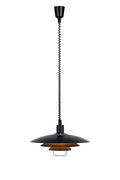 KIRKENES Pendant 1L Black
