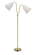MODENA Floor 2L Brass/White