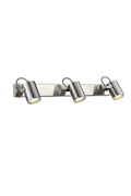 LUX Wall Spot 3L Steel IP44