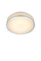 Markslöjd GLOBAL – LED-kattovalaisin, valkoinen/kromi