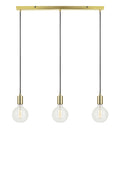 SKY Pendant 3L Straight Brass