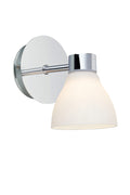 CASSIS Wall 1L Chrome/Opal IP44