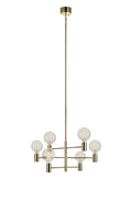 CAPITAL Pendant 6L Brass