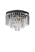 VENTIMIGLIA Plafond 4L 42cm Black/MC