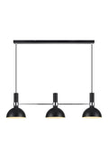 LARRY Pendant 3L Black/Chrome