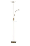 FRIEND Uplight 2L LED Antique Brass USB