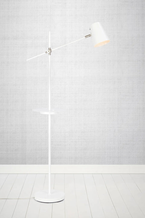 LINEAR-lattiavalaisin USB-liitännällä, valkoinen, E14 – tuotekuva