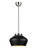 KOM Pendant 31cm Black/Steel