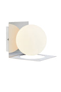 ZENIT Wall 1L IP44 Chrome/Opal