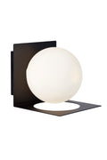 ZENIT Wall 1L IP44 Black/Opal 