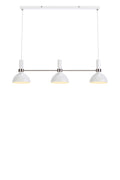 LARRY Pendant 3L White/Steel