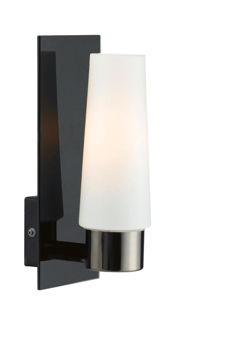 BRASTAD Wall 1L Black/White IP44