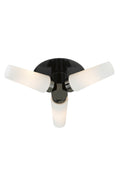 BRASTAD Ceiling 3L Black/White IP44