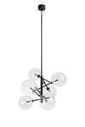 ANDREW Pendant 6L Black/Clear