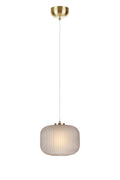 SOBER Pendant 1L Brushed Brass/Smoke