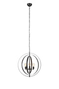 ORBIT Pendant 3L Matt Black