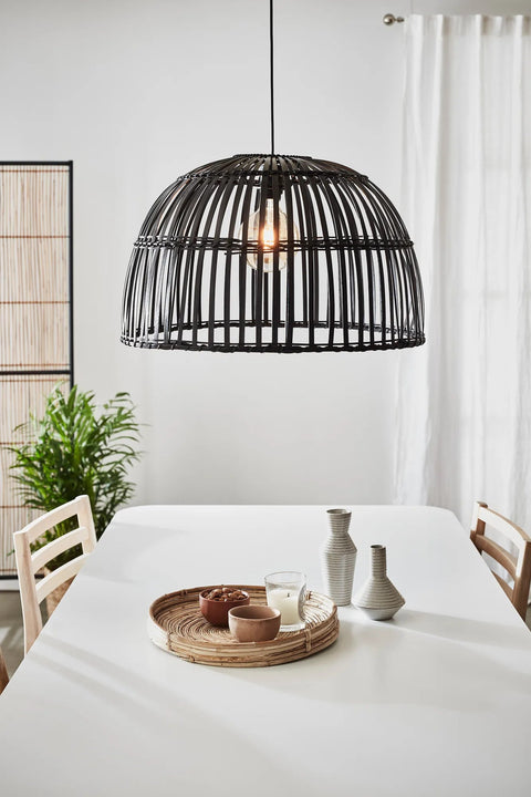 Markslöjd COTTAGE – riippuvalaisin, musta – sisustuskuva