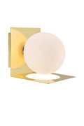 ZENIT Wall 1L IP44 Brass/Opal