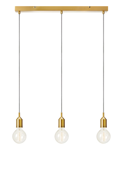 BRONX Pendant 3L Straight Bronze