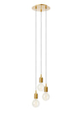 BRONX Pendant 3L Round Bronze