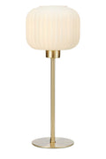 SOBER Table Small 1L  Brushed Brass/White