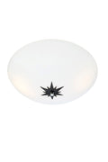 ROSE Plafond 35cm White/Black 