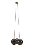 DIONE Pendant Round 3L Smoke/Antique