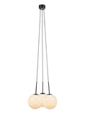 DIONE Pendant Round 3L White/Black