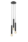 SENCILLO Pendant Round 3L Black 