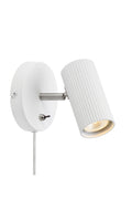 COSTILLA Wall 1L White/Satin Nickel