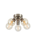 MAZZO Ceiling 5L Satin Nickel