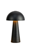 FUNGI Rechargeable Table Matt Black B/O