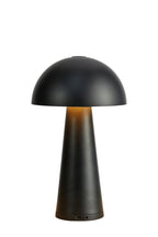 Markslöjd FUNGI – ladattava pöytävalaisin, musta