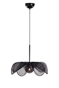 STYRKA Pendant 1L 63cm Black/Smoke 