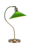 VELA Table 1L Antique Brass/Green