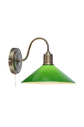 VELA Wall 1L Antique Brass/Green