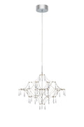 EFESOS Chandelier 60cm Steel/Clear