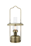 FANOS Rechargeable Table Antique Brass B/O