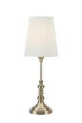 NOBLE Table 1L 66cm Offwhite/Antique Brass