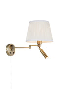 PIVOT Wall 2L Offwhite/Antique Brass