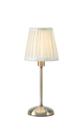 ANNO Rechargeable Table Antique Brass/Offwhite B/O