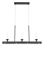 Markslöjd DINING – 4-valoinen LED-riippuvalaisin, musta