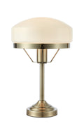 AURELIA Table 1L Antique Brass/White
