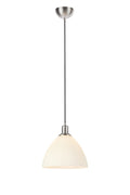 RO Pendant 1L 27,5cm Satin Nickel/White