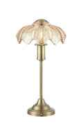 KURAGE Table Rechargeable 1L Antique Brass/Amber