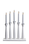MÅSESKÄR 5 Candlestick Wood  White
