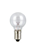 BULB E10 55V 3W Round Clear