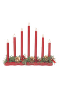HOL Candle 7 E10 LED Red