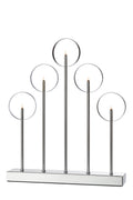 LINDA Candlestick 5L Chrome